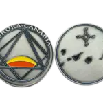 Medaille Vorder- und Rückseite